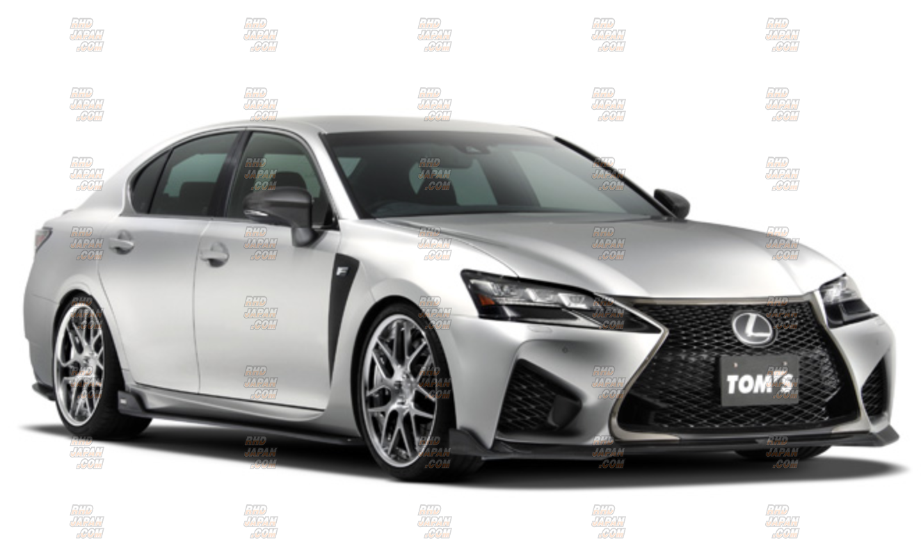 TOM'S RC-F/GS-F USC10/URL10用17880-TUC10 TOM'S Front Diffuser Wet Carbon Fiber - Lexus GS-F URL10 - RHDJapan